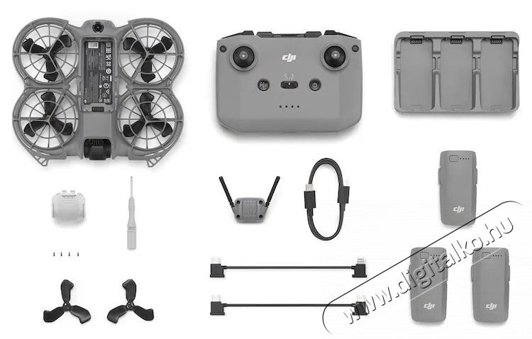 DJI Neo 2 More Combo dr&oacute;n (CP.FP.00000272.0) F&eacute;nyk&eacute;pezőg&eacute;p / kamera - Dr&oacute;n - Dr&oacute;n - 534771