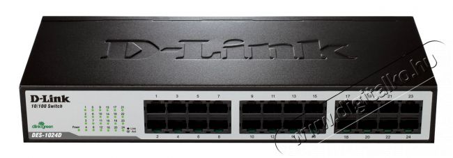 D-Link DES-1024D 24-Port 10/100Mbps Fast Ethernet Unmanaged Switch Iroda és számítástechnika - Hálózat - Switch - 316784