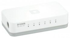 D-Link GO-SW-5E 5 port 10/100MBPS Ethernet Easy Desktop Switch Iroda és számítástechnika - Hálózat - Switch - 316775