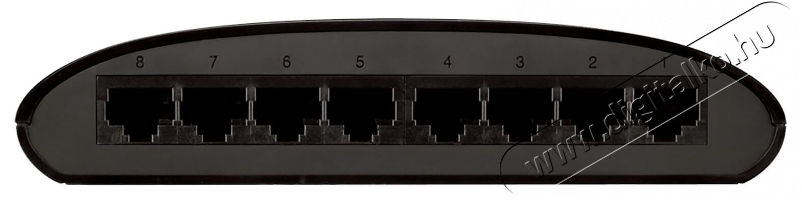 D-Link DES-1008D 8-Port 10/100Mbps Fast Ethernet Unmanaged Switch Iroda és számítástechnika - Hálózat - Switch - 316785