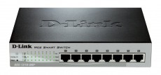 D-Link DES-1210-08P 8-port 10/100 Smart PoE Switch Iroda és számítástechnika - Hálózat - Switch - 308741