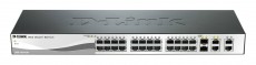 D-Link DES-1210-28 28-Port Fast Ethernet Smart Managed Switch Iroda és számítástechnika - Hálózat - Switch - 308742