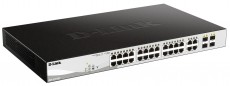 D-Link DGS-1210-28P 24port GbE LAN 4x Gigabit SFP port PoE Smart switch Iroda és számítástechnika - Hálózat - Switch - 332502