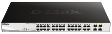 D-Link DGS-1210-28P 24port GbE LAN 4x Gigabit SFP port PoE Smart switch Iroda &eacute;s sz&aacute;m&iacute;t&aacute;stechnika - H&aacute;l&oacute;zat - Switch - 332502