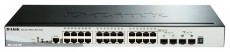 D-Link DGS-1510-28P 24port GbE LAN 2x Gigabit SFP 2x 10G SFP+ PoE Smart switch Iroda és számítástechnika - Hálózat - Switch - 332503