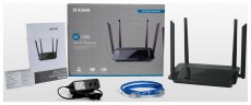 D-Link Wireless AC1200 Router w/ 4 port Gb Switch Iroda és számítástechnika - Hálózat - Router - 346117
