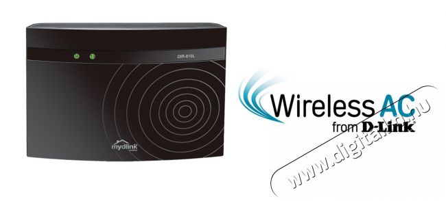 D-Link DIR-810L Wireless AC750 Dualband Cloud Router Iroda és számítástechnika - Hálózat - Router - 308765
