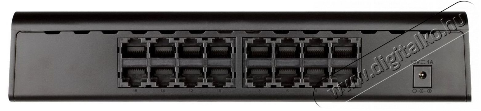 D-Link GO-SW-16G/E 16-Port Gigabit Easy asztali Switch Iroda és számítástechnika - Hálózat - Switch - 322118
