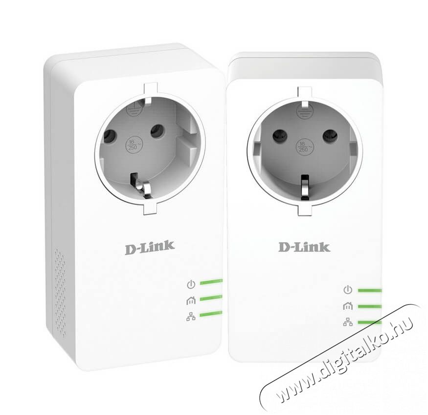 D-Link DHP-P601AV PowerLine AV2 1000Mbps LAN okoskonnektor kit Háztartás / Otthon / Kültér - Okos otthon - Okos konnektor - 347371