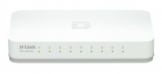D-Link GO-SW-8E 8-Port Fast Ethernet Easy Desktop Switch Iroda és számítástechnika - Hálózat - Switch - 316776
