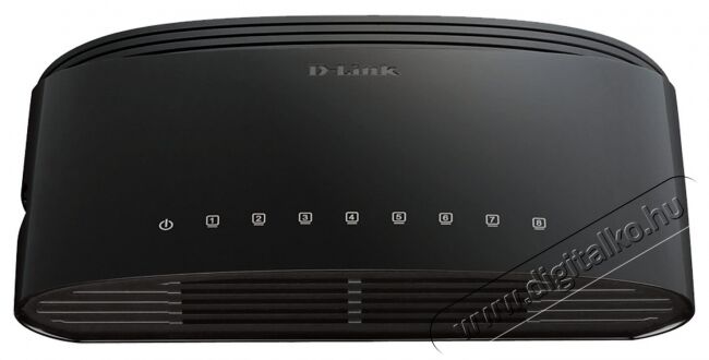 D-Link DES-1008D 8-Port 10/100Mbps Fast Ethernet Unmanaged Switch Iroda és számítástechnika - Hálózat - Switch - 316785