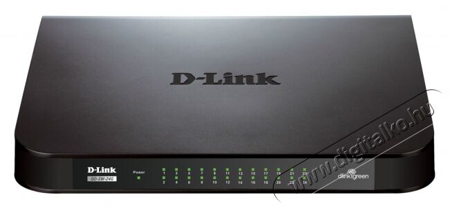 D-Link GO-SW-24G/E 24-Port Gigabit Easy Desktop Switch Iroda és számítástechnika - Hálózat - Switch - 333088
