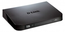 D-Link GO-SW-24G/E 24-Port Gigabit Easy Desktop Switch Iroda és számítástechnika - Hálózat - Switch - 333088