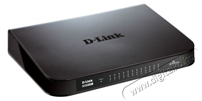 D-Link GO-SW-24G/E 24-Port Gigabit Easy Desktop Switch Iroda és számítástechnika - Hálózat - Switch - 333088