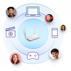 DLINK 3G/4G Modem + Wireless N-es 300Mbps 1xWAN(100Mbps) + 4xLAN(100Mbps), G403/E Iroda és számítástechnika - Hálózat - Router - 482803
