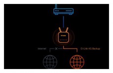 DLINK 3G/4G Wireless Router Dual Band AX1500 Wi-Fi 6 1xWAN(1000Mbps) + 3xLAN(1000Mbps), G416/E Iroda és számítástechnika - Hálózat - Router - 482805
