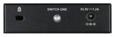 DLINK Switch 5x1000Mbps (4xPOE+) Fémházas Asztali, DGS-1005P/E Iroda és számítástechnika - Hálózat - Switch - 486510