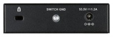 DLINK Switch 5x1000Mbps (4xPOE+) Fémházas Asztali, DGS-1005P/E Iroda és számítástechnika - Hálózat - Switch - 486510