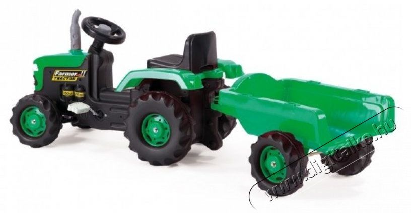 Dolu Traktor ped&aacute;lokkal &eacute;s ut&aacute;nfut&oacute;val, Z&ouml;ld H&aacute;ztart&aacute;s / Otthon / K&uuml;lt&eacute;r - J&aacute;t&eacute;k / Sport - Szabadt&eacute;ri j&aacute;t&eacute;k - 535134