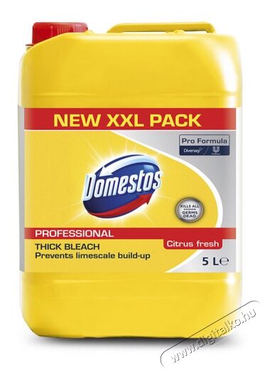 Domestos Professional Citrus fresh (5L) fertőtlenítőszer Háztartás / Otthon / Kültér - Tisztító / mosó - Tisztítószer - 361441