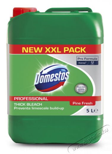 Domestos Pro Pine fresh fenyőillatú fertőtlenítőszer (5L) Háztartás / Otthon / Kültér - Tisztító / mosó - Tisztítószer - 360857