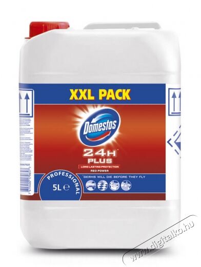 Domestos Professional Red Power fertőtlenítőszer (5L) Háztartás / Otthon / Kültér - Tisztító / mosó - Tisztítószer - 361442