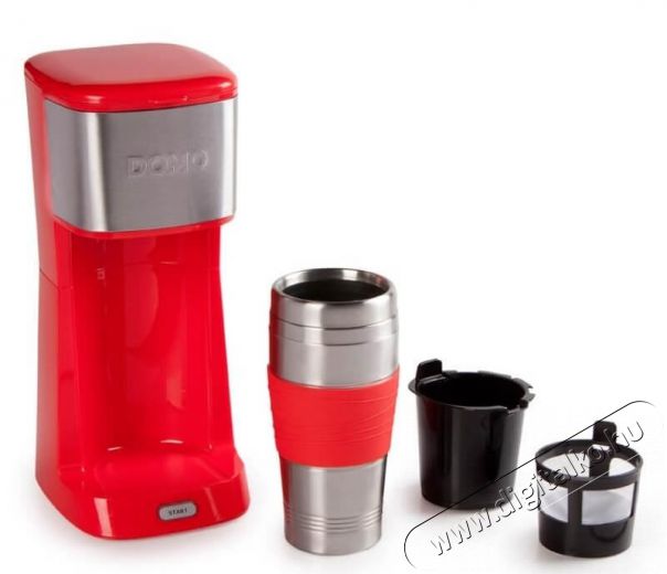 Domo DO438K My Coffee kávéfőző és hordozható kávéstermosz Konyhai termékek - Kávéfőző / kávéörlő / kiegészítő - Filteres kávéfőző - 329117