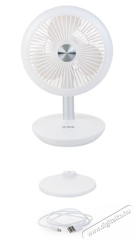 Domo DO8147 MyFan Asztali és hordozható akkumulátoros ventillátor Háztartás / Otthon / Kültér - Ventilátor / Légkondicionáló - Asztali ventilátor - 359786
