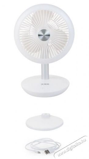 Domo DO8147 MyFan Asztali és hordozható akkumulátoros ventillátor Háztartás / Otthon / Kültér - Ventilátor / Légkondicionáló - Asztali ventilátor - 359786
