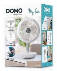 Domo DO8147 MyFan Asztali és hordozható akkumulátoros ventillátor Háztartás / Otthon / Kültér - Ventilátor / Légkondicionáló - Asztali ventilátor - 359786