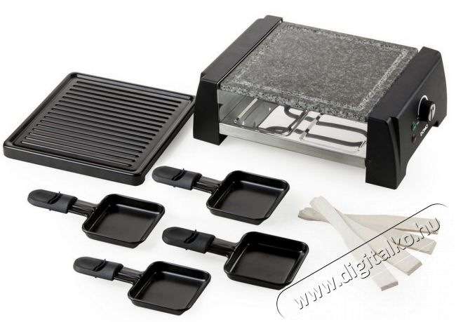Domo DO9187G asztali grillsütő és rakletsütő 2 grillsütő felülettel Konyhai termékek - Konyhai kisgép (sütés / főzés / hűtés / ételkészítés) - Kontakt grill sütő / sütőlap - 329122