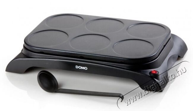 Domo DO8709P Family Crepes családi palacsinta sütő Konyhai termékek - Konyhai kisgép (sütés / főzés / hűtés / ételkészítés) - Sütemény / palacsinta készítő gép - 315661
