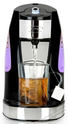 Domo DO482WK My Tea teafőző egy gombnyomásra - fekete Konyhai termékek - Vízforraló / teafőző - 326850