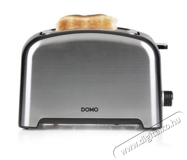 Domo DO959T kenyérpirító, buci melegítő tálcával - rozsdamentes Konyhai termékek - Konyhai kisgép (sütés / főzés / hűtés / ételkészítés) - Kenyérpirító - 350441