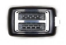 Domo DO959T kenyérpirító, buci melegítő tálcával - rozsdamentes Konyhai termékek - Konyhai kisgép (sütés / főzés / hűtés / ételkészítés) - Kenyérpirító - 350441