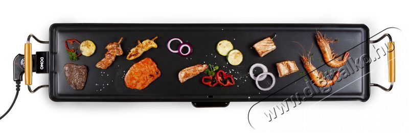 Domo DO8306TP XXL Teppanyaki asztali grill sütő Konyhai termékek - Konyhai kisgép (sütés / főzés / hűtés / ételkészítés) - Kontakt grill sütő / sütőlap - 352891