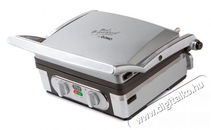Domo DO9051G asztali és kontakt grill sütő 2 az 1-ben Konyhai termékek - Konyhai kisgép (sütés / főzés / hűtés / ételkészítés) - Kontakt grill sütő / sütőlap - 310506