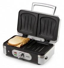 Domo DO9136C grillsütő 3 az 1-ben Konyhai termékek - Konyhai kisgép (sütés / főzés / hűtés / ételkészítés) - Melegszendvics / gofri sütő - 310513