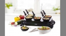 Domo DO8710W wok és palacsinta sütő gourmet szett Konyhai termékek - Konyhai kisgép (sütés / főzés / hűtés / ételkészítés) - Sütemény / palacsinta készítő gép - 345321