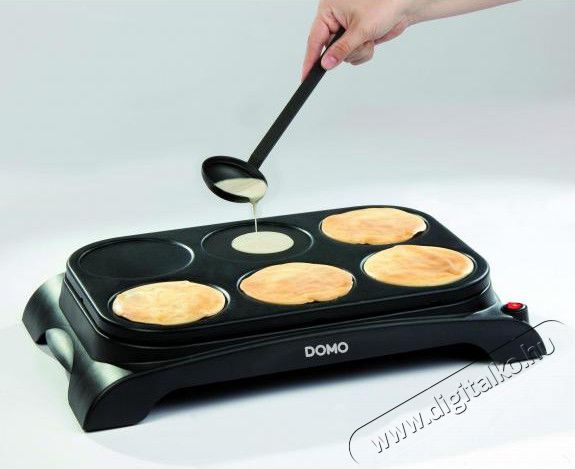 Domo DO8710W wok és palacsinta sütő gourmet szett Konyhai termékek - Konyhai kisgép (sütés / főzés / hűtés / ételkészítés) - Sütemény / palacsinta készítő gép - 345321