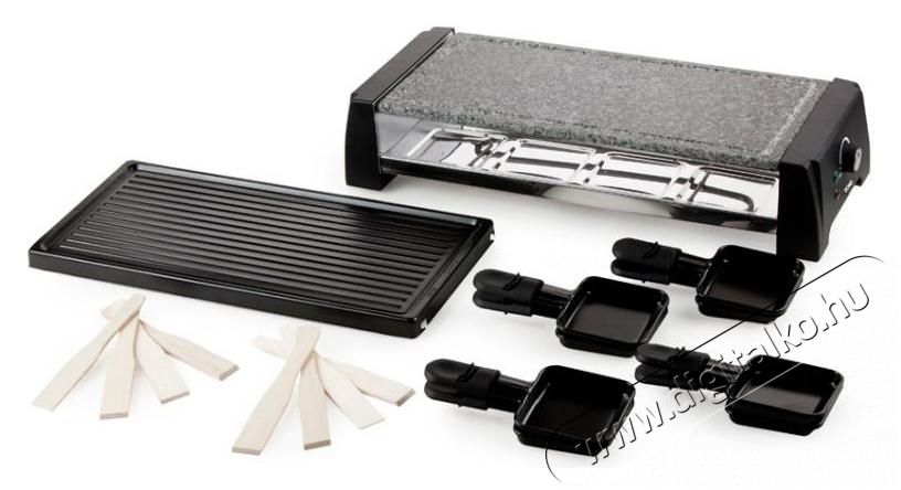 Domo DO9189G kőgrill-, grill- és rakletsütő 2 sütő felülettel Konyhai termékek - Konyhai kisgép (sütés / főzés / hűtés / ételkészítés) - Kontakt grill sütő / sütőlap - 332245