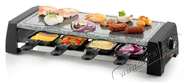 Domo DO9189G kőgrill-, grill- és rakletsütő 2 sütő felülettel Konyhai termékek - Konyhai kisgép (sütés / főzés / hűtés / ételkészítés) - Kontakt grill sütő / sütőlap - 332245
