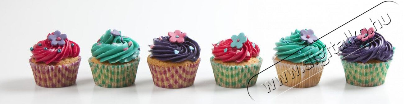 Domo DO9053CM Cupcake mini torta sütő Konyhai termékek - Konyhai kisgép (sütés / főzés / hűtés / ételkészítés) - Sütemény / palacsinta készítő gép - 347256