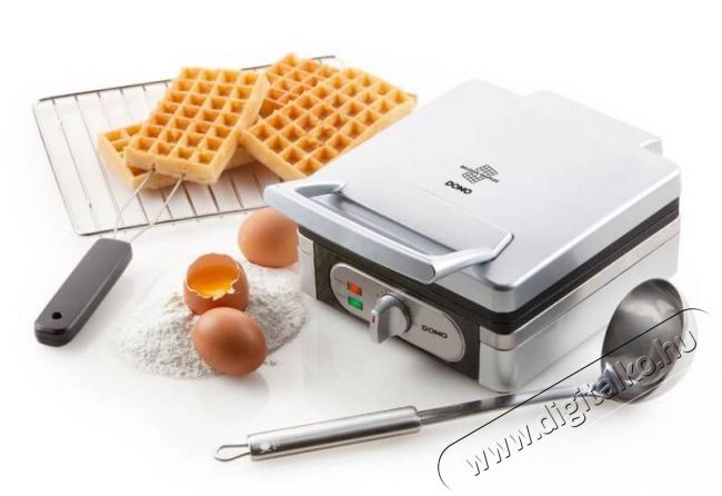 Domo DO9183W Waffel és gofri sütő szett Konyhai termékek - Konyhai kisgép (sütés / főzés / hűtés / ételkészítés) - Melegszendvics / gofri sütő - 329121