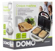 Domo DO9041C melegszendvics sütő Konyhai termékek - Konyhai kisgép (sütés / főzés / hűtés / ételkészítés) - Melegszendvics / gofri sütő - 315664