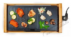 Domo DO8311TP Teppanyaki bambusz elektromos grill sütő Konyhai termékek - Konyhai kisgép (sütés / főzés / hűtés / ételkészítés) - Kontakt grill sütő / sütőlap - 373161