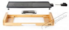 Domo DO8311TP Teppanyaki bambusz elektromos grill sütő Konyhai termékek - Konyhai kisgép (sütés / főzés / hűtés / ételkészítés) - Kontakt grill sütő / sütőlap - 373161