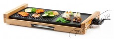 Domo DO8311TP Teppanyaki bambusz elektromos grill sütő Konyhai termékek - Konyhai kisgép (sütés / főzés / hűtés / ételkészítés) - Kontakt grill sütő / sütőlap - 373161