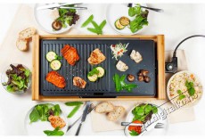 Domo DO8311TP Teppanyaki bambusz elektromos grill sütő Konyhai termékek - Konyhai kisgép (sütés / főzés / hűtés / ételkészítés) - Kontakt grill sütő / sütőlap - 373161