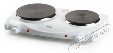 Domo DO310KP elektromos főzőlap, dupla Konyhai termékek - Sütő-főzőlap, tűzhely (szabadonálló) - Elektromos főzőlap (szabadonálló) - 400227